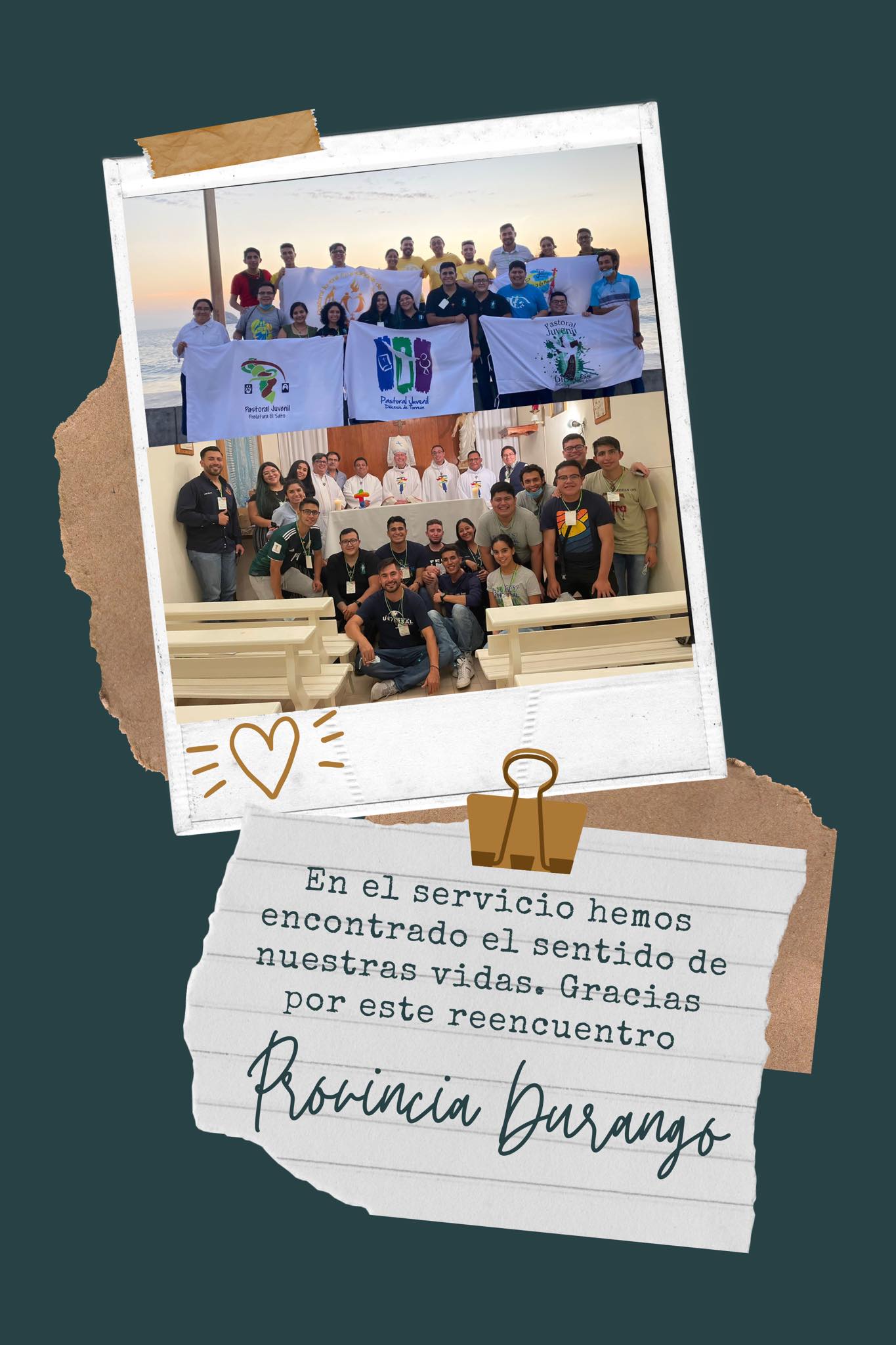 JÓVENES DE DURANGO PARTICIPARON EN ASAMBLEA  DE PROVINCIA