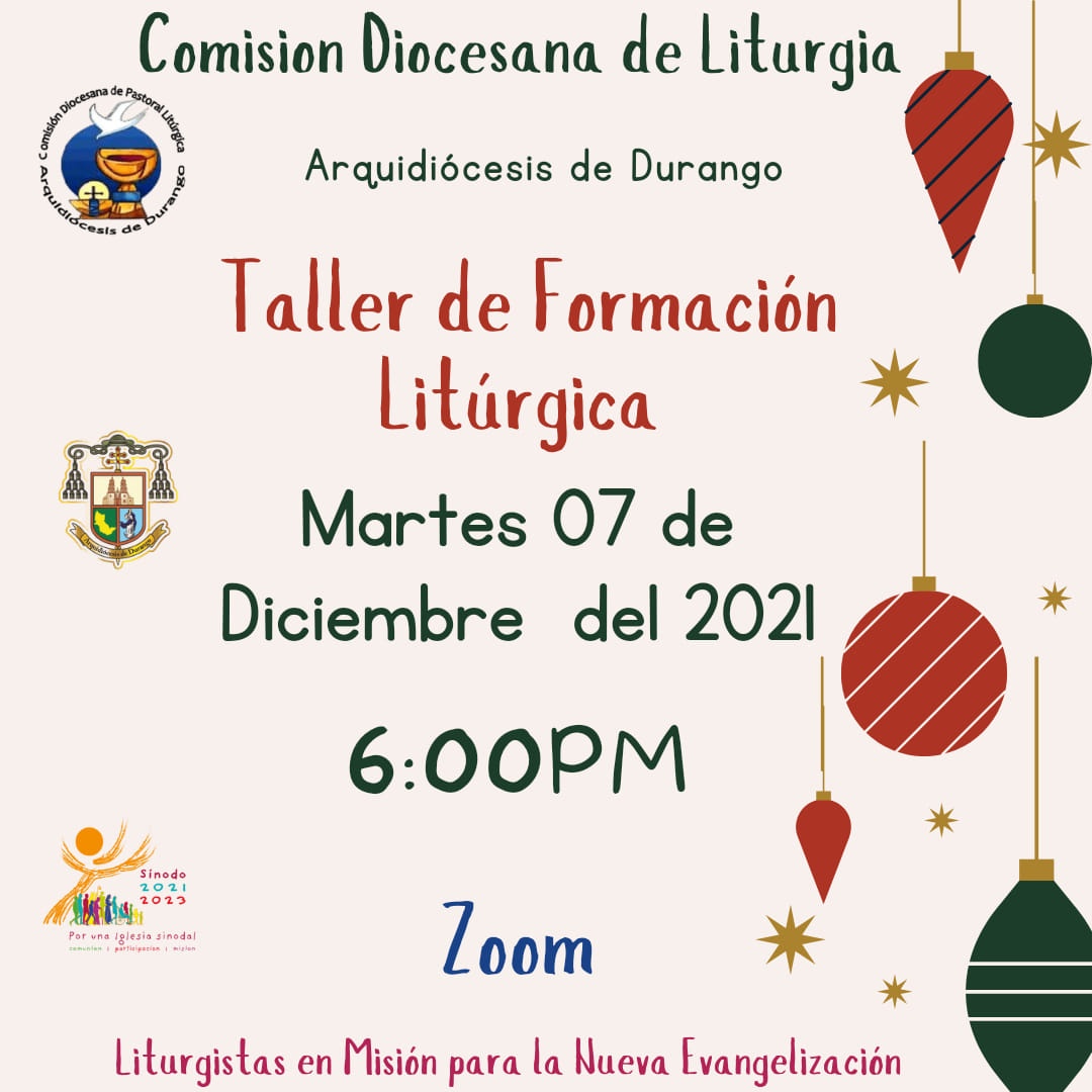TALLER MENSUAL DE LITURGIA