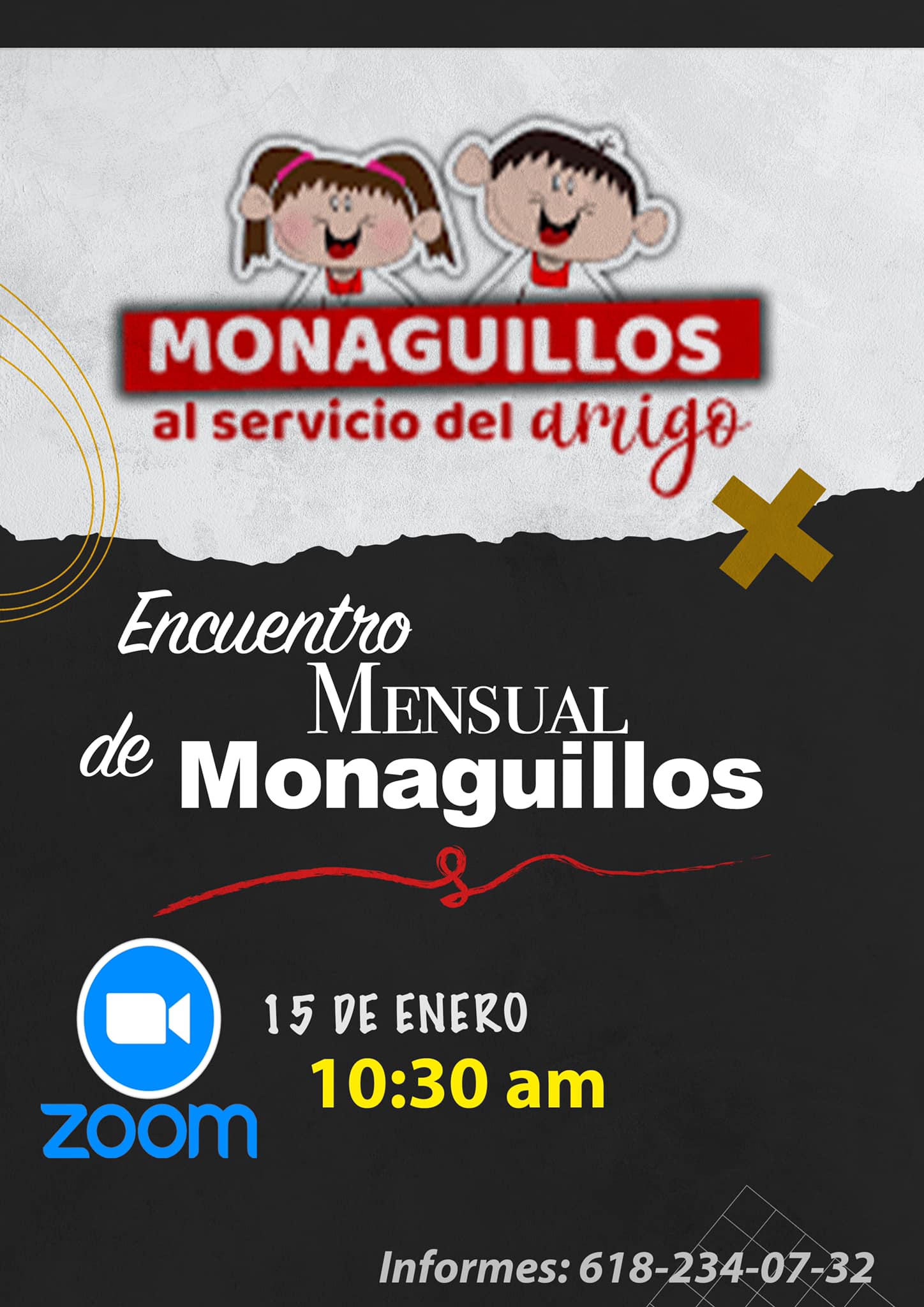 RETIRO VIRTUAL MENSUAL DE MONAGUILLOS