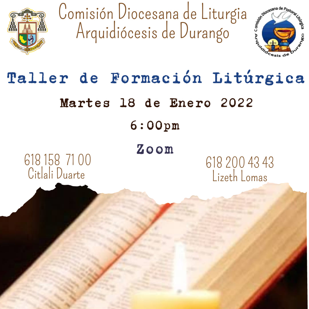TALLER MENSUAL DE LITURGIA