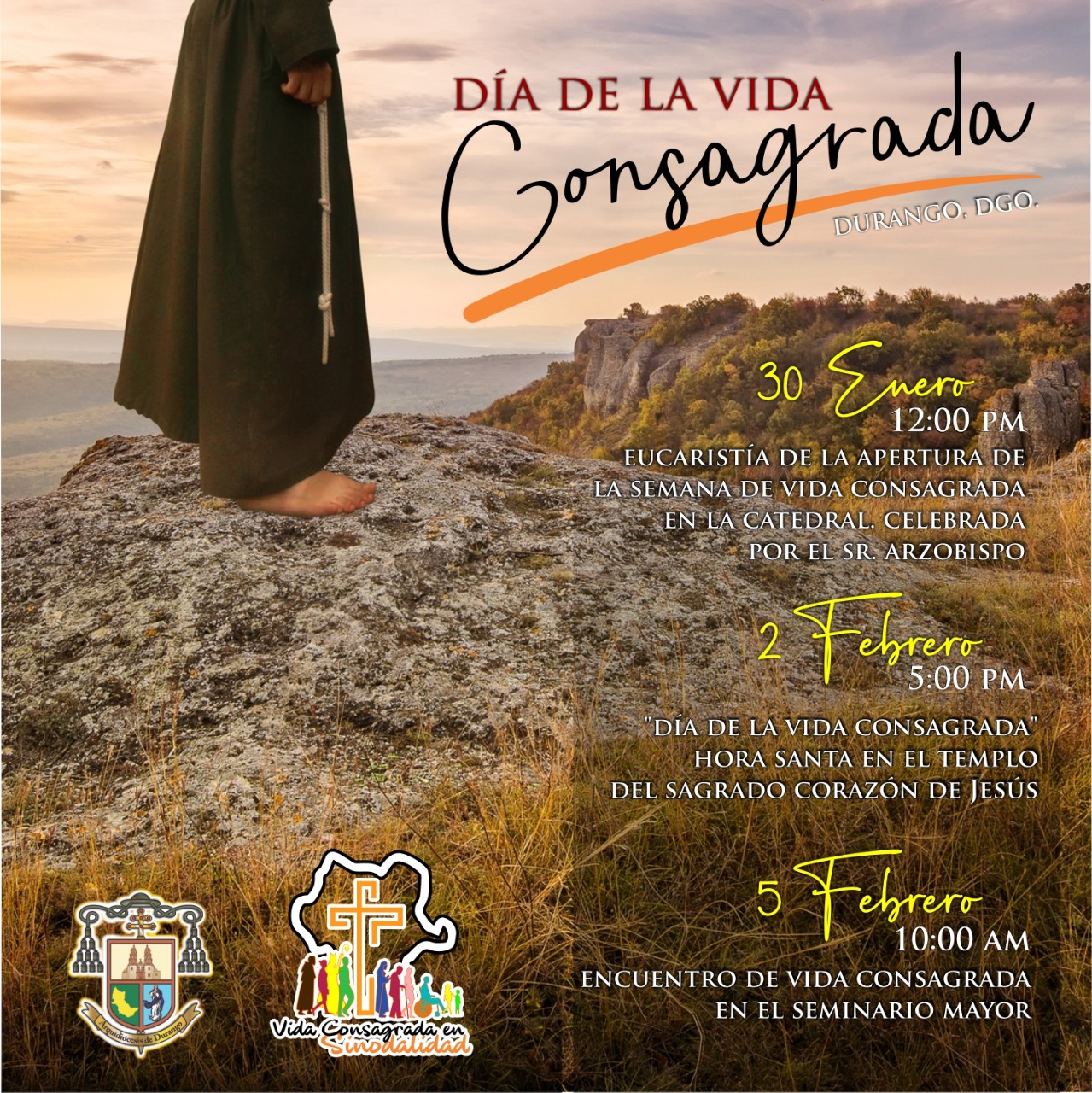IGLESIA CELEBRA DÍA DE LA VIDA CONSAGRADA