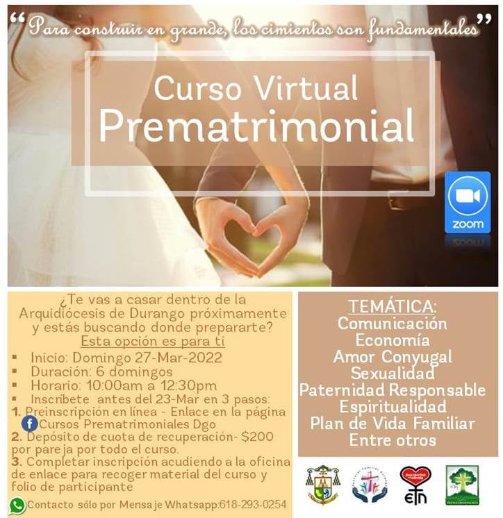 CURSO VIRTUAL PREMATRIMONIAL