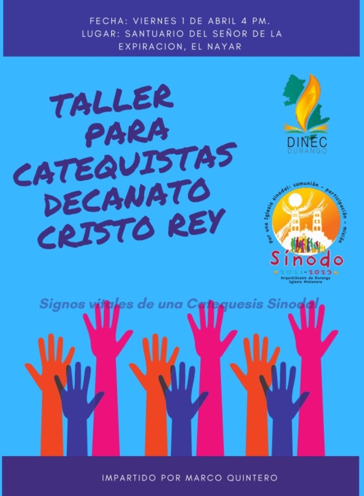 TALLER PARA CATEQUISTAS DEL DECANATO CRISTO REY
