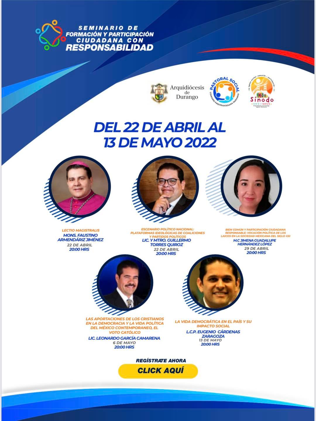 SEMINARIO DE FORMACIÓN Y PARTICIPACIÓN CIUDADANA