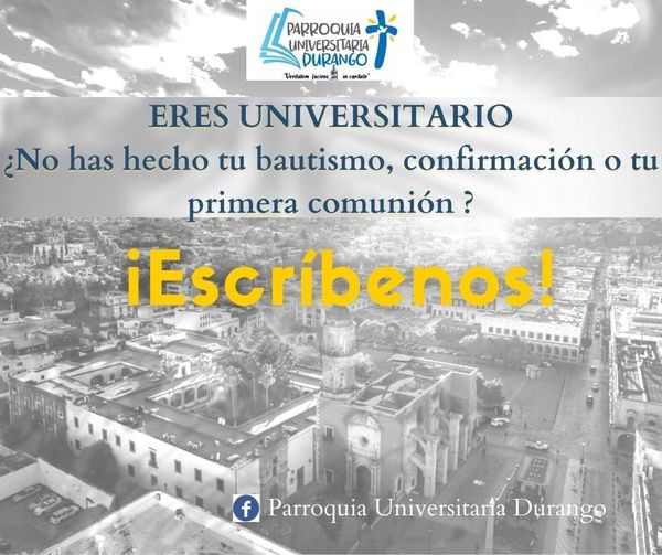 PLÁTICAS DE FORMACIÓN PARA REALIZAR SACRAMENTOS EN JÓVENES UNIVERSITARIOS