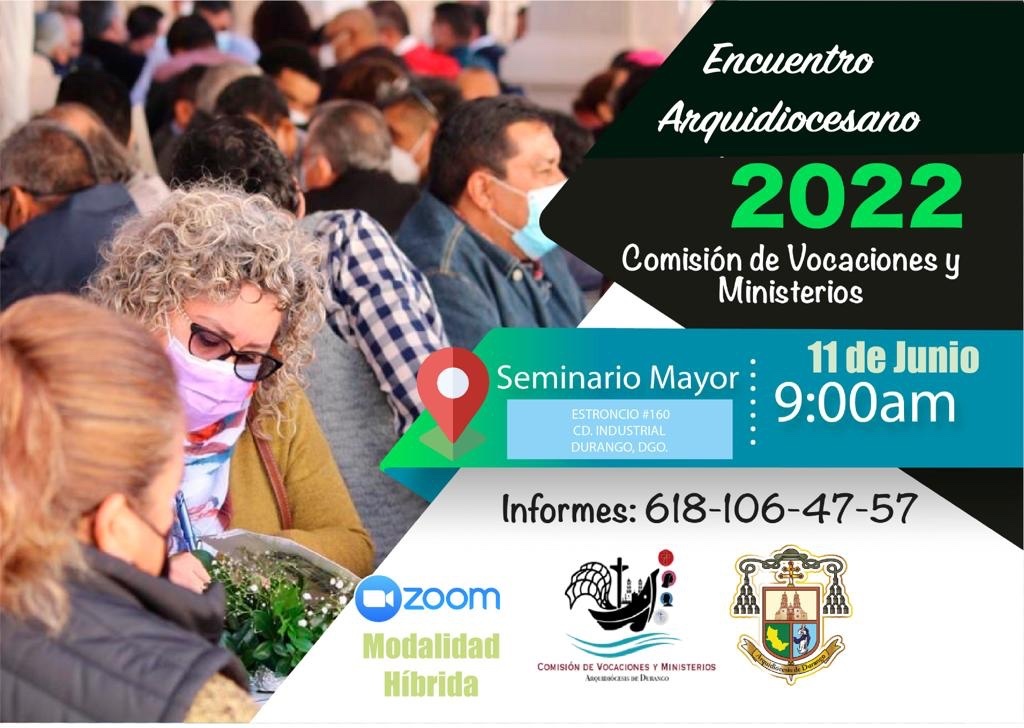 ENCUENTRO ARQUIDIOCESANO PARA LAS DIMENSIONES DE VOCACIONES Y MINISTERIOS