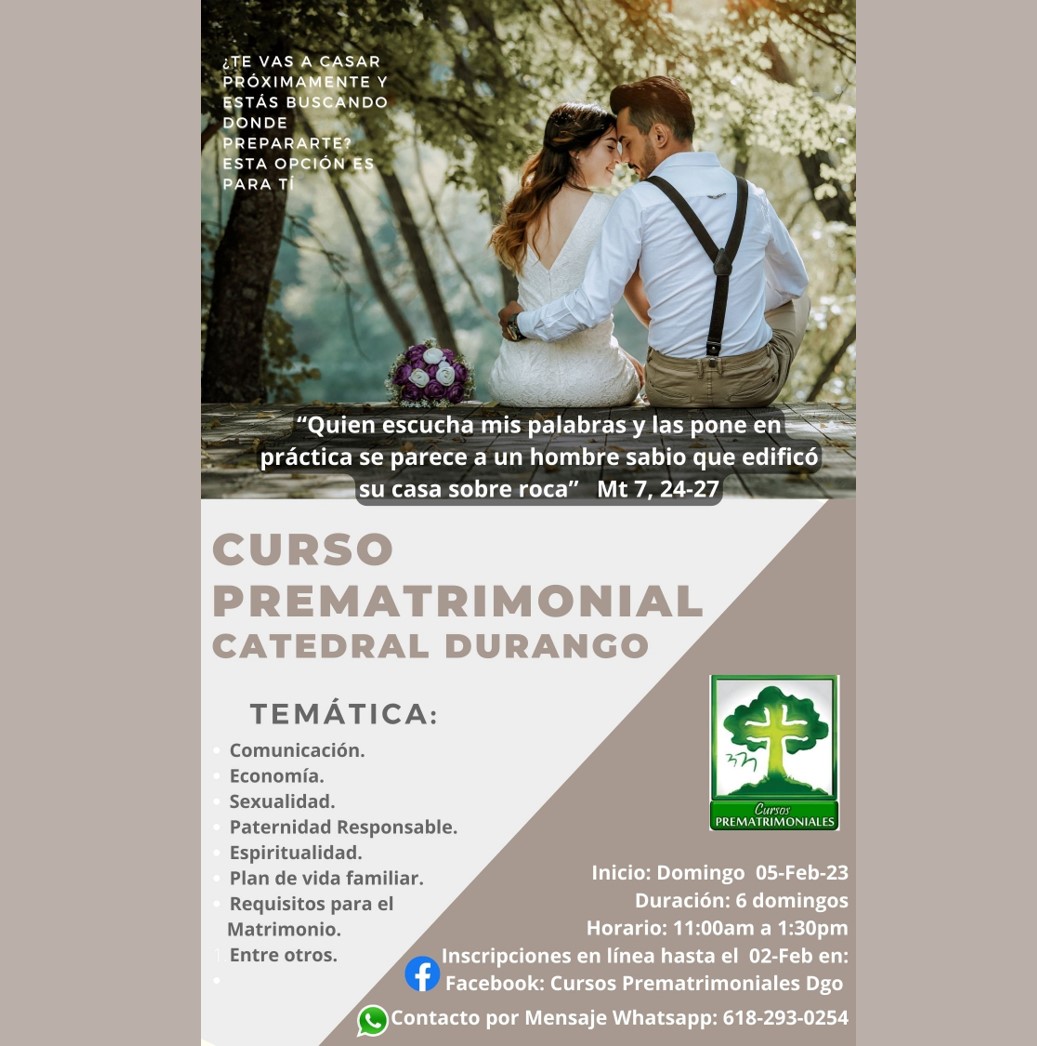 PLÁTICAS PREMATRIMONIALES